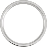 Titanium Grooved Wedding Band